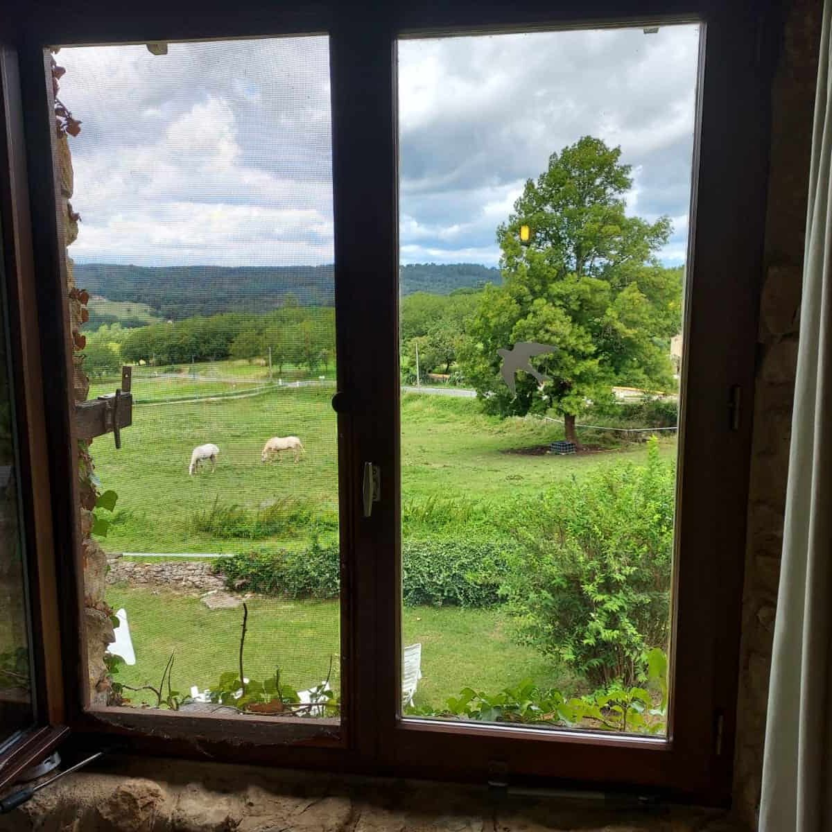 vue gite de groupe en Périgord Noir